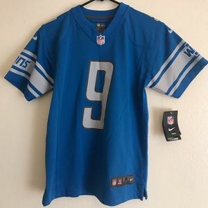 Detroit lions Nike on field Stafford Jersey Medium